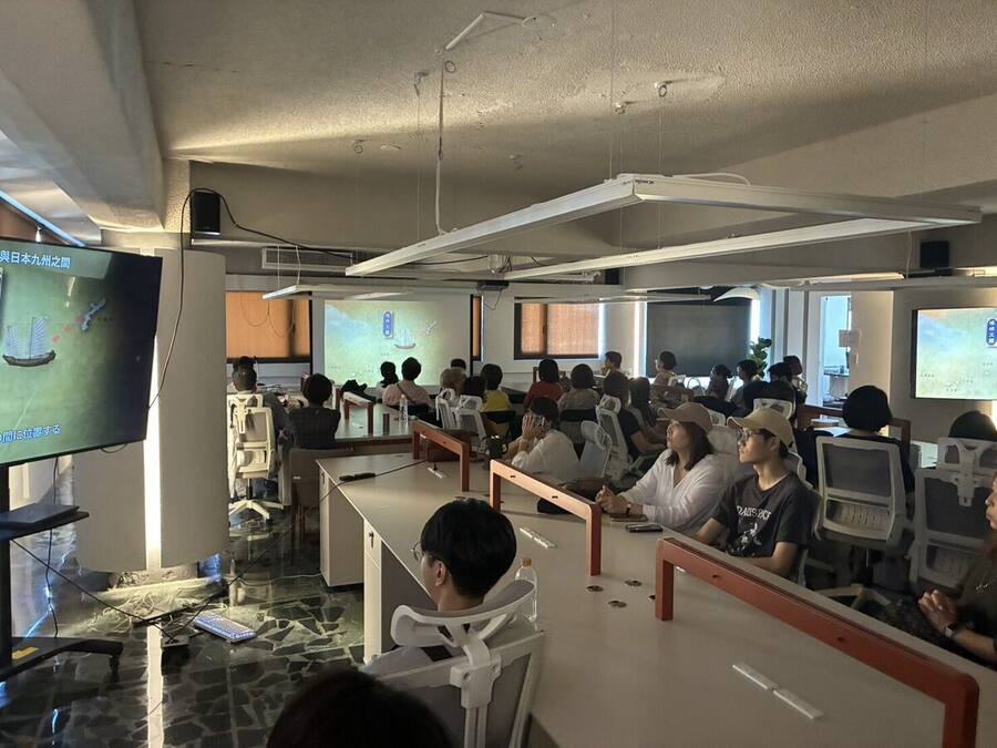 9/19 紀錄片上映會，教室坐滿